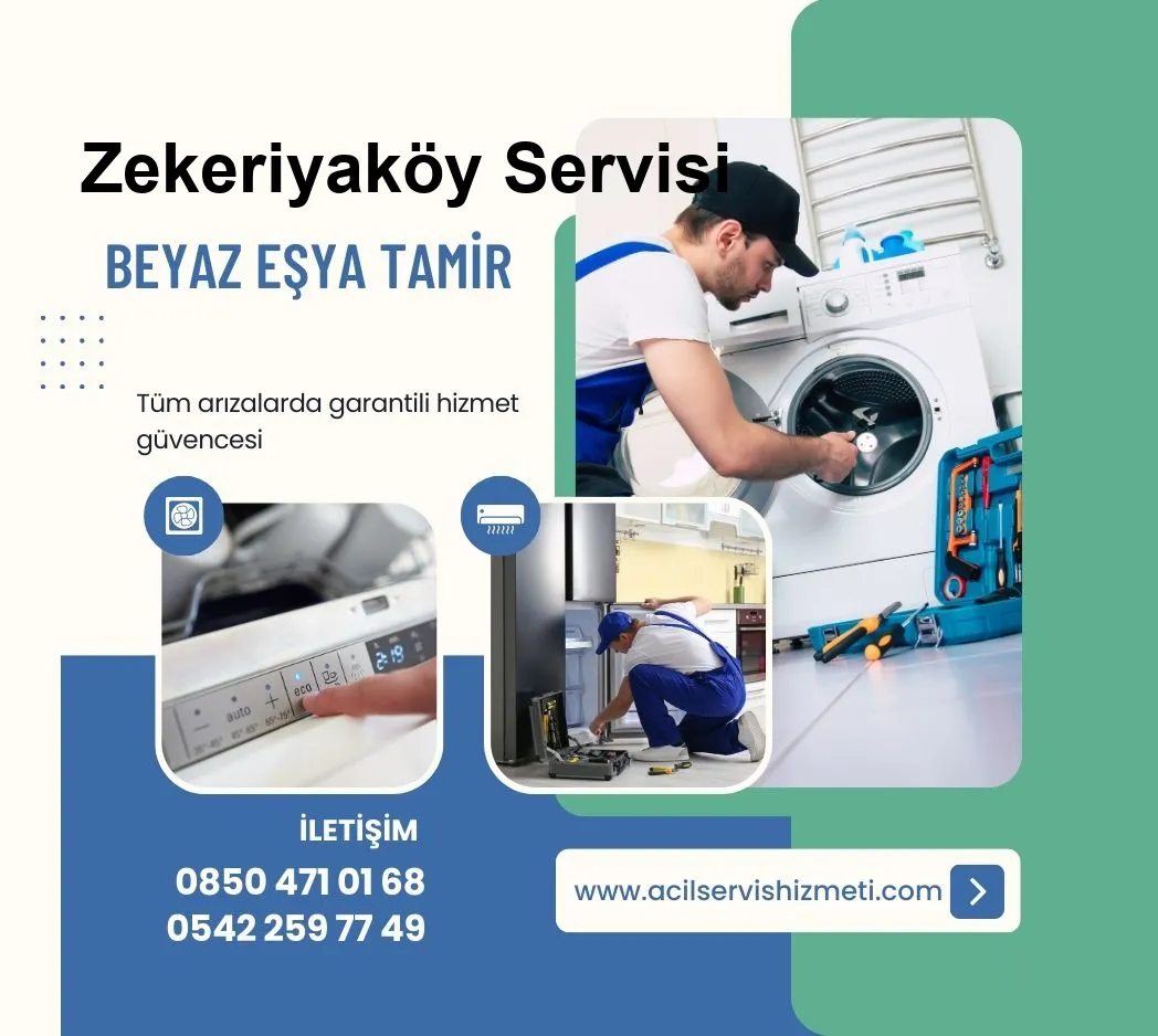 Zekeriyaköy Seg Beyaz Eşya Tamir Servisi